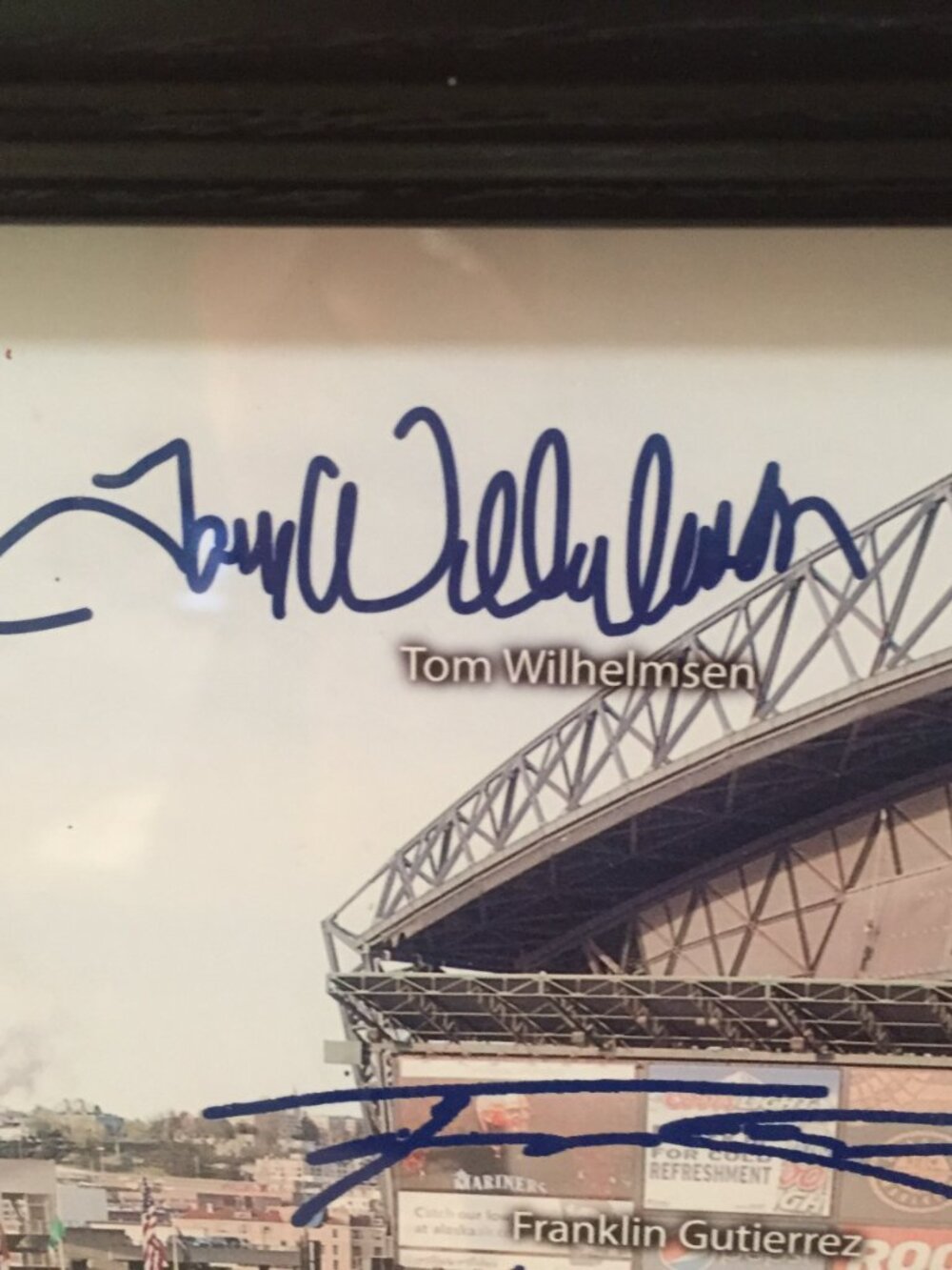 The Highland Mint Seattle Mariners MLB Facsimile Signatures Framed Photo 2012 LI - Picture 2 of 8
